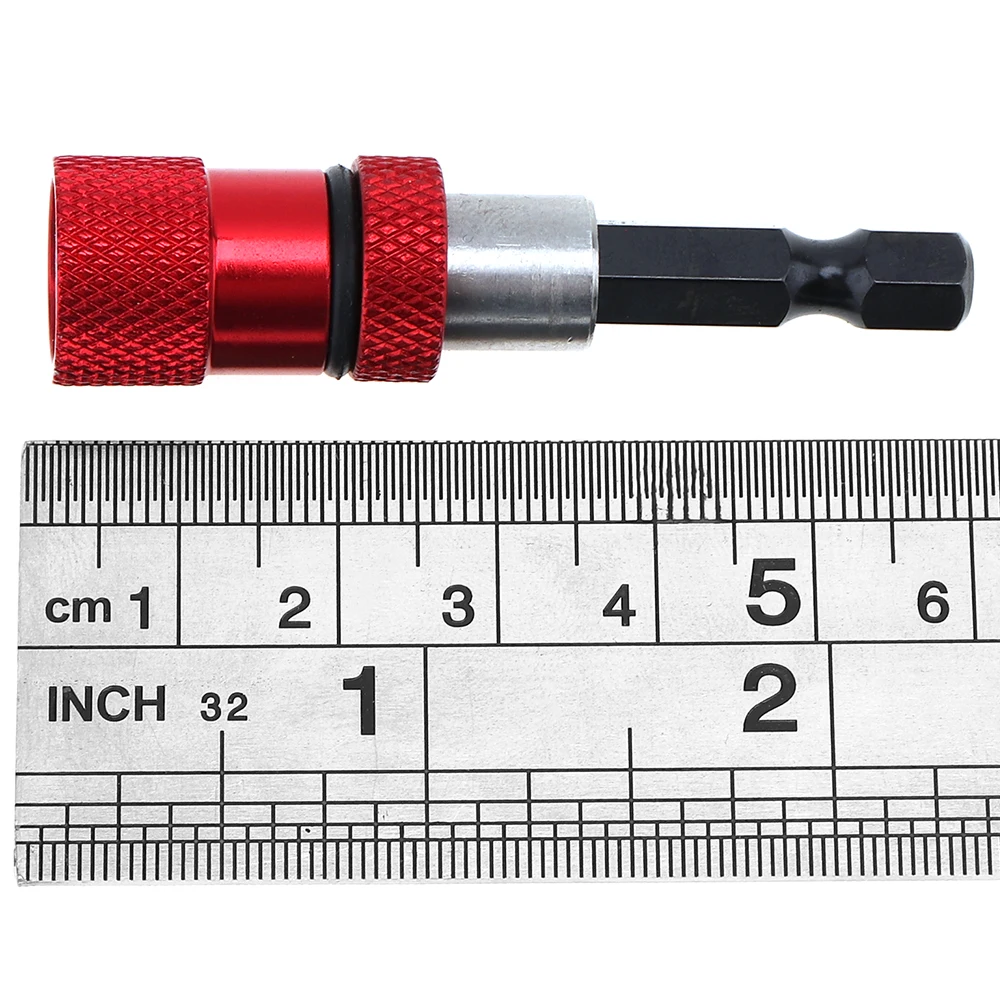 58mm1/4 дюйма шестигранный хвостовик Отвертка Держатель Бит 58 мм Пакетная головка