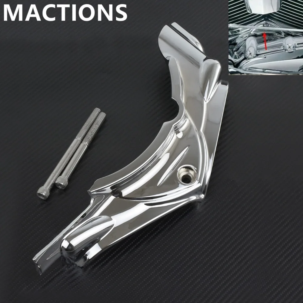 Хромированная основа для цилиндра мотоцикла боковые Чехлы чехол Harley Touring Electra Street