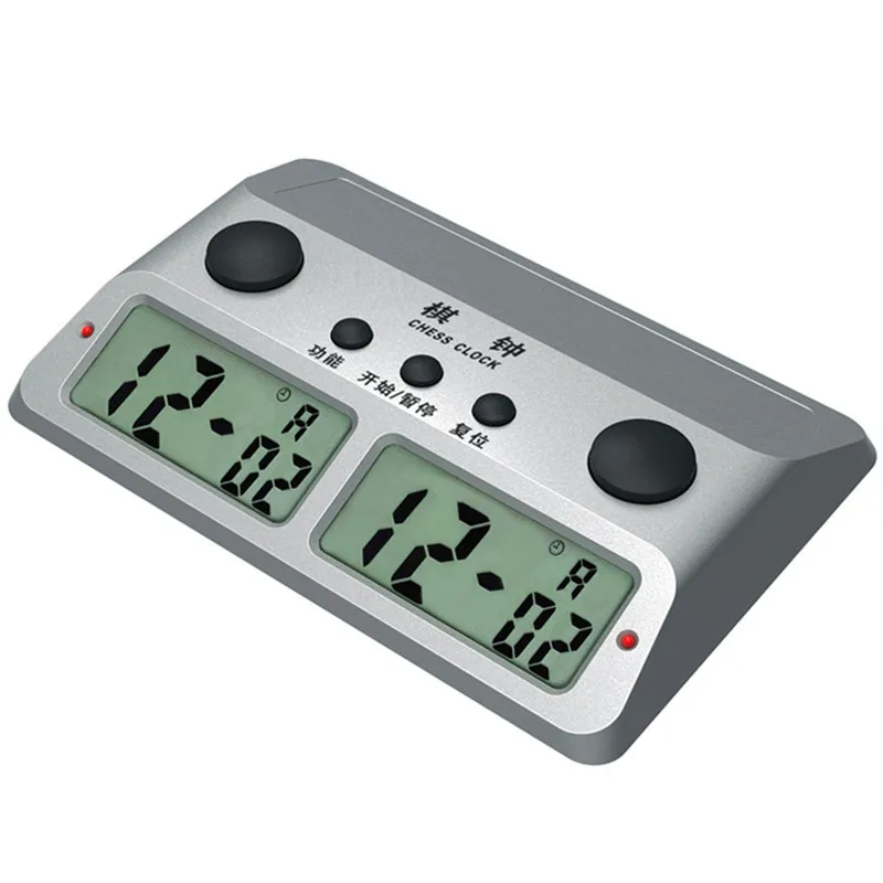 Electronic digital Chess clock Jump Competition Games Multifunction Timer Stop Watches Professional Sports Q668 | Спорт и