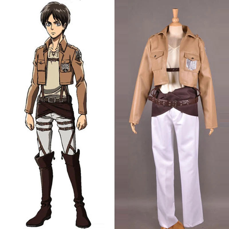 Аниме Обувь для косплея по аниме атака на Титанов (Shingeki no Kyojin учебный корпус Eren