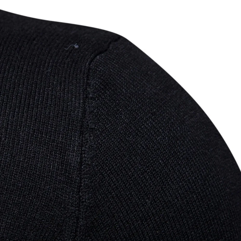 Мужская одежда на весну и осень, новая трикотажная одежда для мужчин, 3XL, одноцветная водолазка, свитер, платье, высокая эластичность, тонкий пуловер, одежда