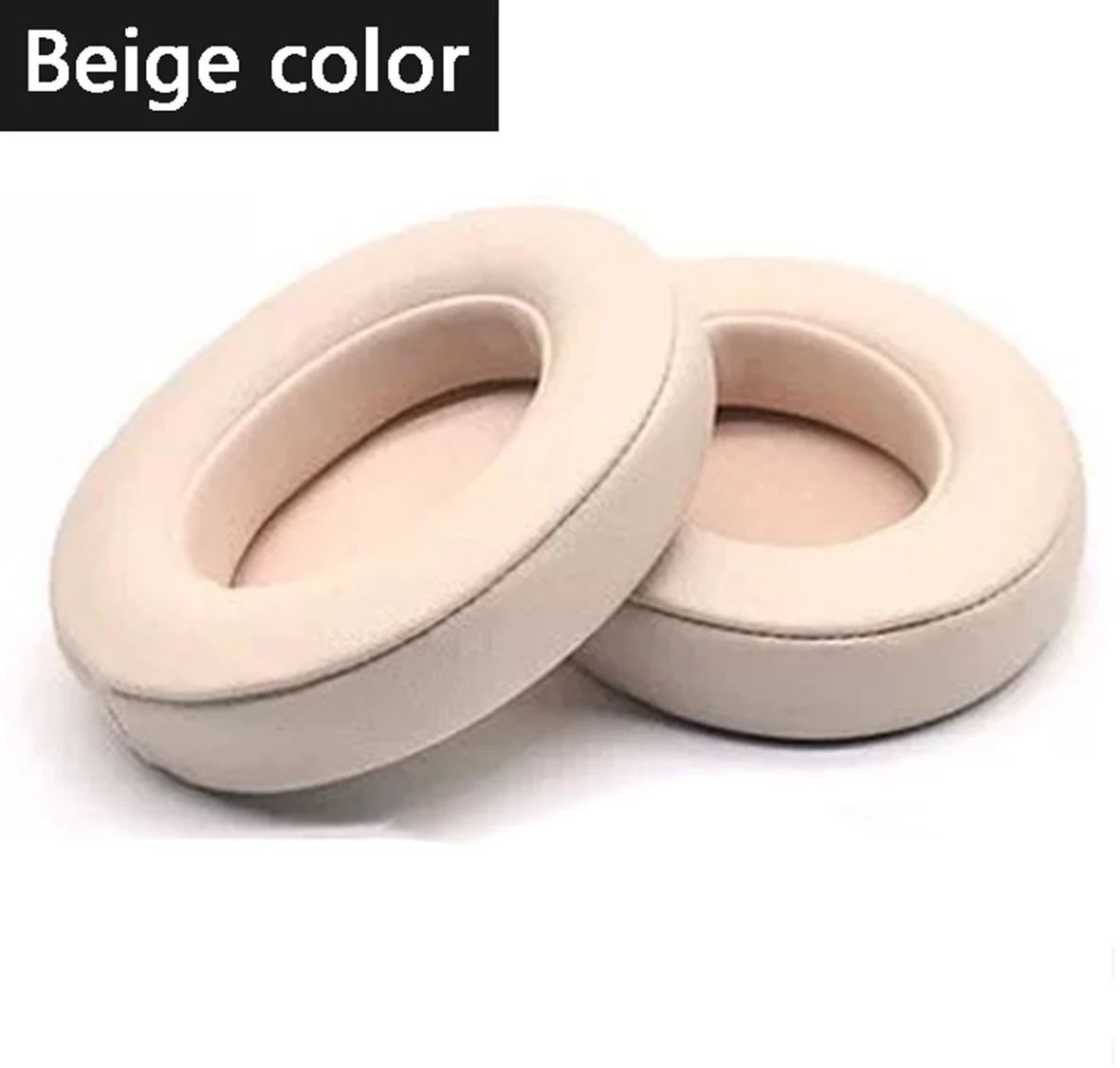 beige color Сменные амбушюры, подушки, амбушюры для студии 2,0 Studio 3 B0500 B0501, беспроводная гарнитура, проводные наушники, аксессуары для ремонта - Цвет: beige color