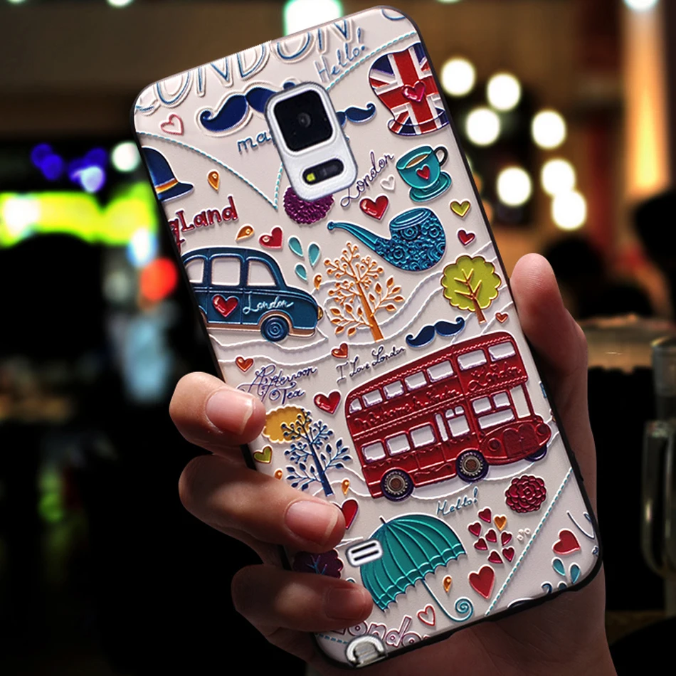 YonLinTan роскошный чехол, чехол, чехол для samsung Galaxy Note 4 Note4, силиконовый 3D милый чехол для мобильного телефона, чехол s