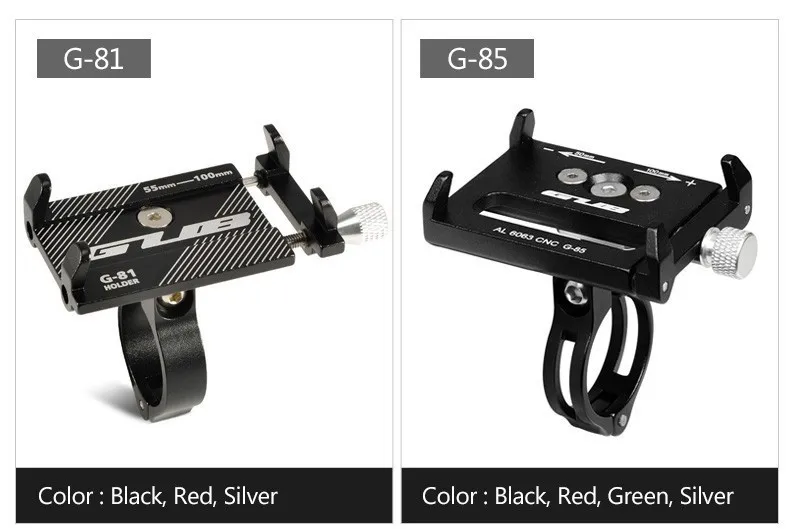 GUB G-81 G-85 G-88 G-99 PRO1 PRO2 Алюминий велосипедный держатель для телефона для 3,5-6,2 дюймовый смартфон Поддержка gps держатель для телефона на велосипед крепление
