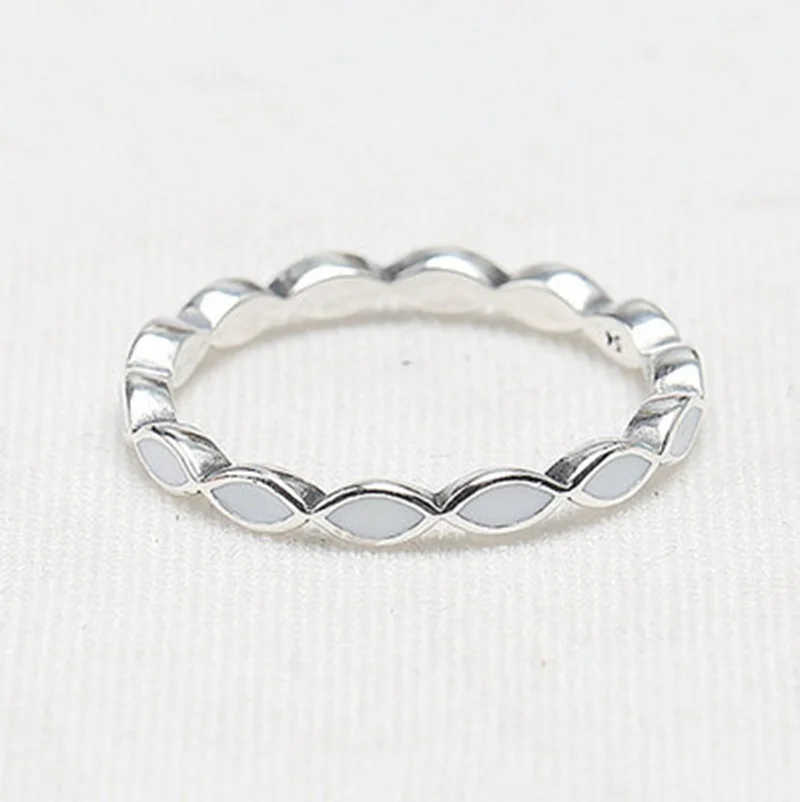 

Real 925 Sterling Silver Ring Eye Design Engagement Wedding Band Ring For Women Eternity Finger Design Fashion Jewelry