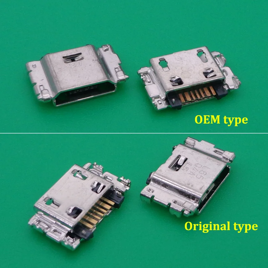 

500 шт./лот разъем Micro USB для зарядки для Samsung J5 SM-J500 J1 SM-J100 J100 J500 J5008 J500F J7 J700 J700F J7008