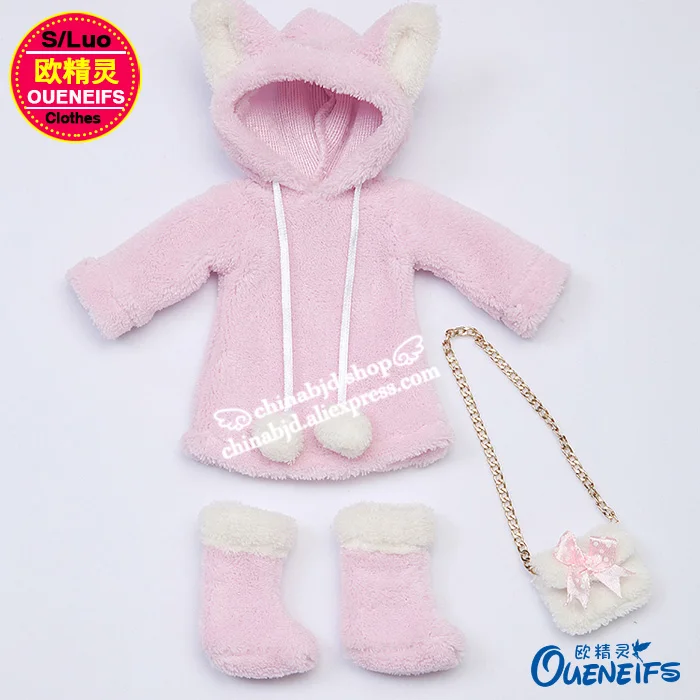 YF6 to 170 D typ BJD SD Кукла Одежда 1/6 Kawaii стиль с ботинками маленький пролет посылка для девочки мальчик тело YF6-170 куклы аксессуары luodoll - Цвет: YF6 to 170 D typ