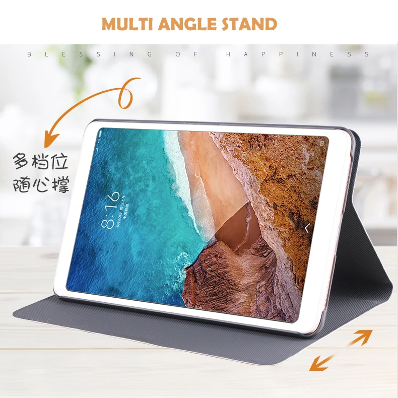 Чехол для Xiaomi mi Pad 4, милый чехол с цветочным рисунком, 4, 8 дюймов, чехол для mi um, силиконовый чехол для mi pad 4, смарт-планшет Xio mi Xao mi Pad4, чехол Global