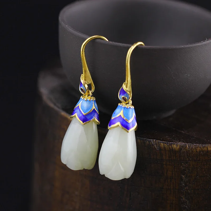 Женские серьги из серебра 925 пробы в стиле ретро|drop earrings|earrings forearrings for women |