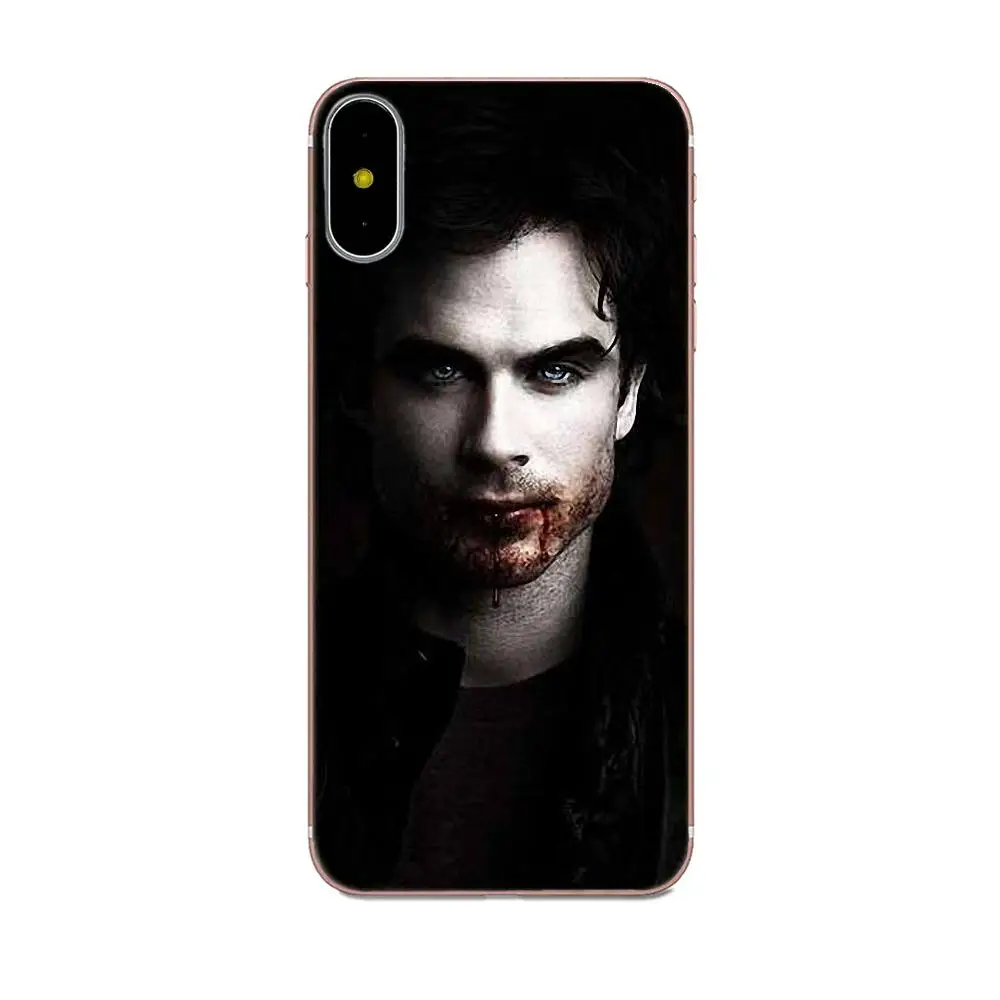 Дневники вампира Деймон Ян Сомерхолдер для Sony Xperia Z Z1 Z2 Z3 Z4 Z5 compact Mini M2 M4 M5 T3 E3 E5 XA XA1 XZ