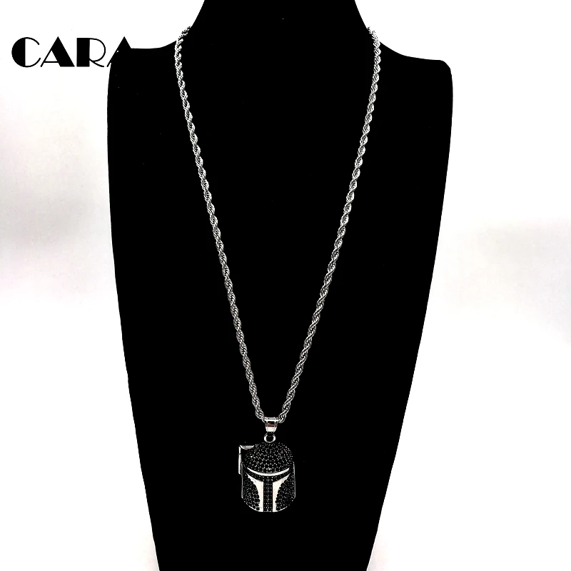 Ожерелье для шлема гольфа из нержавеющей стали 316L|charm necklace|necklace mennecklace men fashion |
