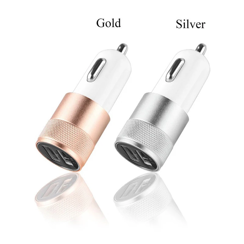 Двойной USB Автомобильное зарядное устройство адаптер питания + Тип C 3 1 зарядный