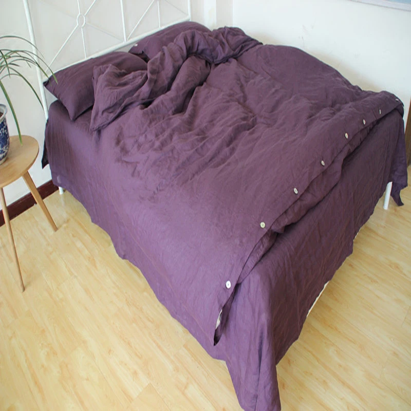 Комплект постельного белья из чистого французского льняного 4 шт.|sheet set|bedding setbedding