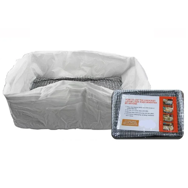 10 шт. многоразовые фильтры для кошачьих фекалий вкладыши выведения домашних