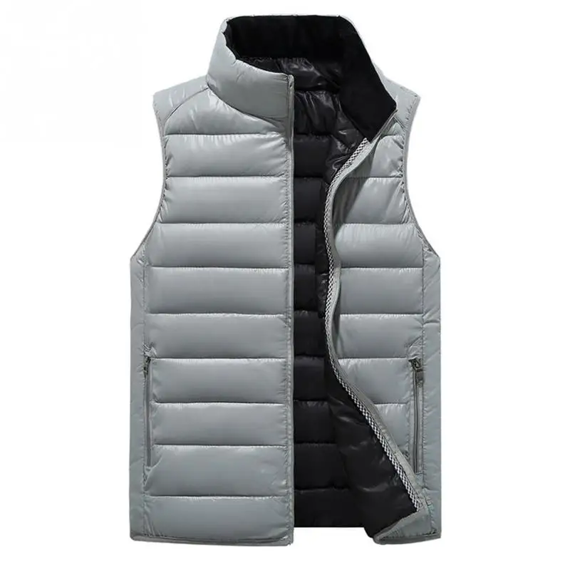 Vest Men New Stylish Autumn Winter Warm Sleeveless Jacket Army Waistcoat Fashion Casual Coats Outwear | Мужская одежда