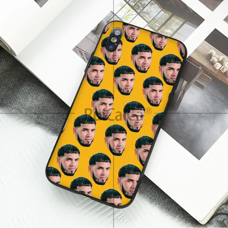 Ruicaica Anuel AA Рэппер Новинка чехол для телефона Fundas Apple iPhone 8 7 6 6S Plus X XS MAX 5 5S SE XR |