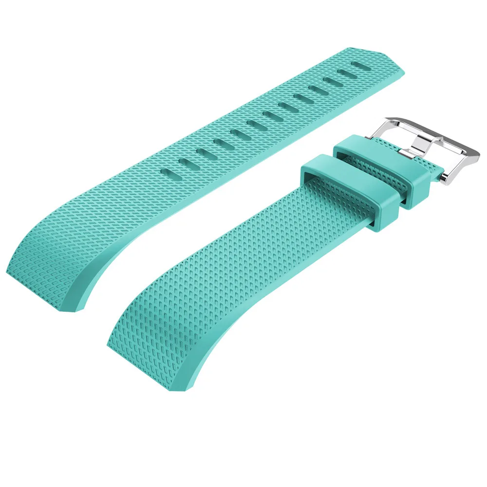 20 Colors Silicone Watch Band Strap For Fitbit Charge 2 Watchband Bracelet Belt Sport Replacement Rubber Wristbands Small Size | Наручные