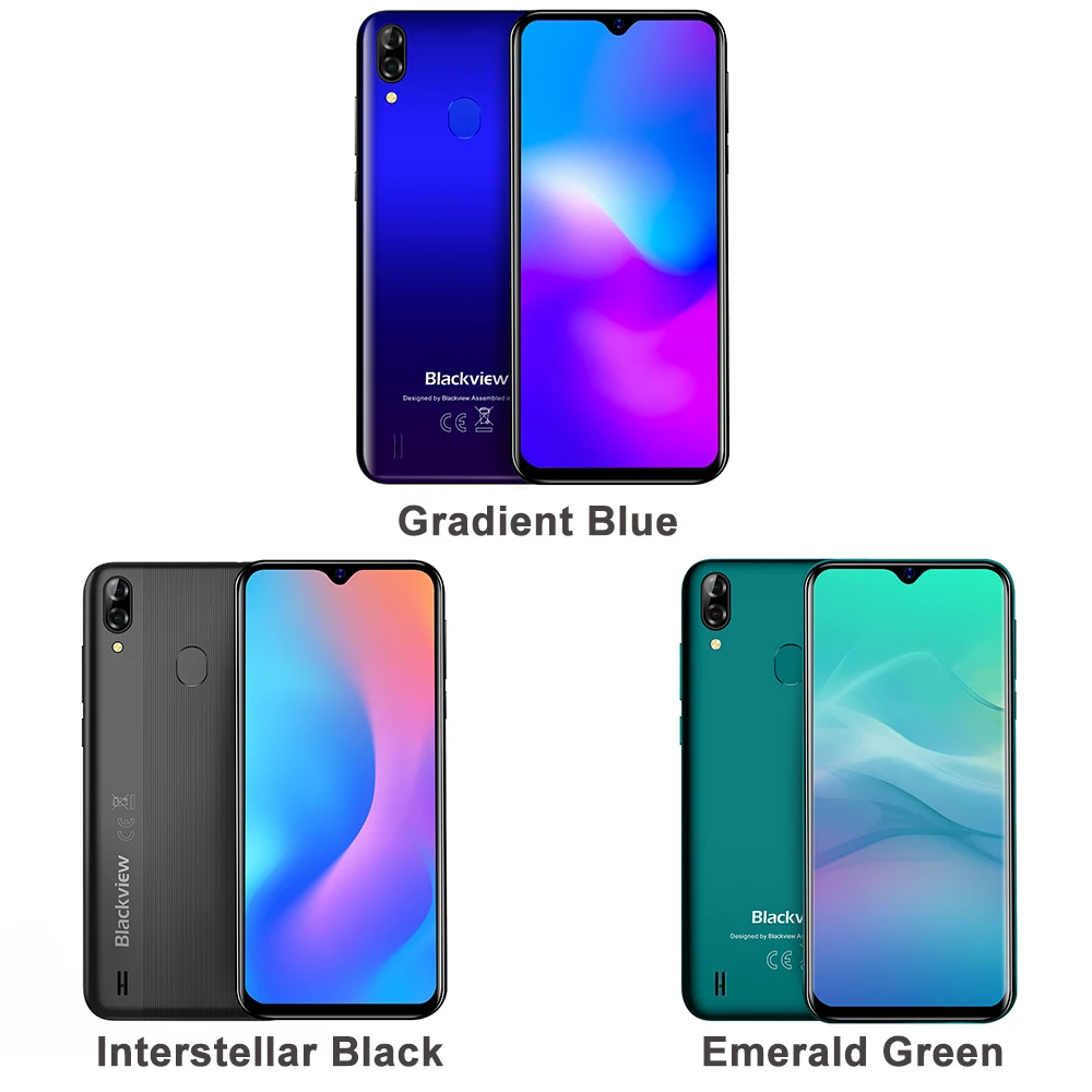Blackview A60 Pro Android 9 0 pie мобильный телефон MTK6761 четырехъядерный 4080 мАч 3 ГБ + 16 Гб 4G