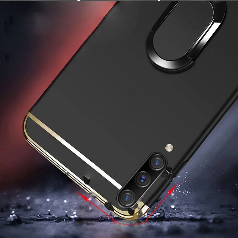 Магнитное кольцо жесткий пластиковый чехол для телефона capinha etui coque samsung galaxy A70 A60