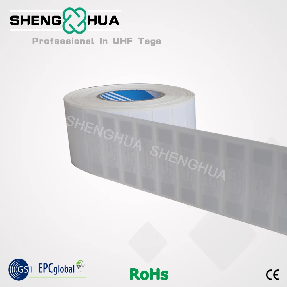 

50pcs/pack RFID Factory Price Tags Label Adhesive 915MHz UHF Smart Label for Tracking Inventory and Item