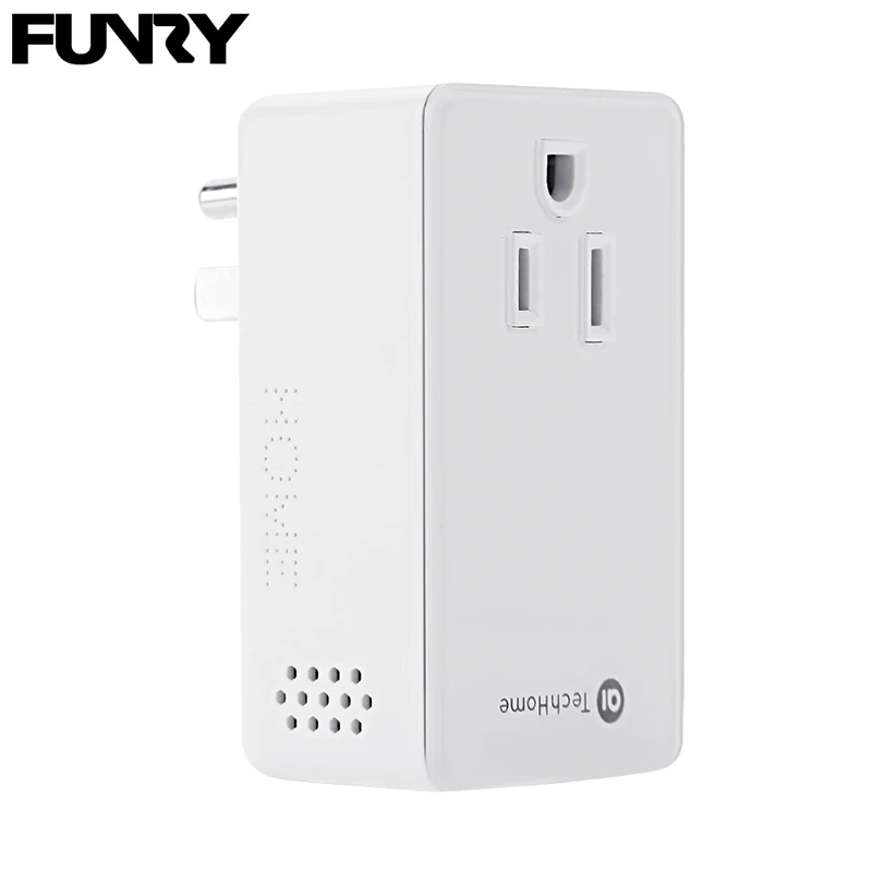 Оригинальный Funry Smart WI FI разъем воздуха плагин мини США Мощность AC100 240V 10A