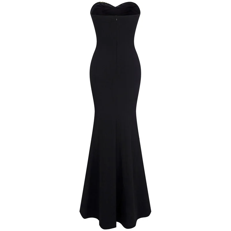 Длинное обл.платье для вып.вечера Angel-Fashions, длинное облегающее платье с разрезом, украшенное золотыми блестками, для выпускного вечера, модель 368