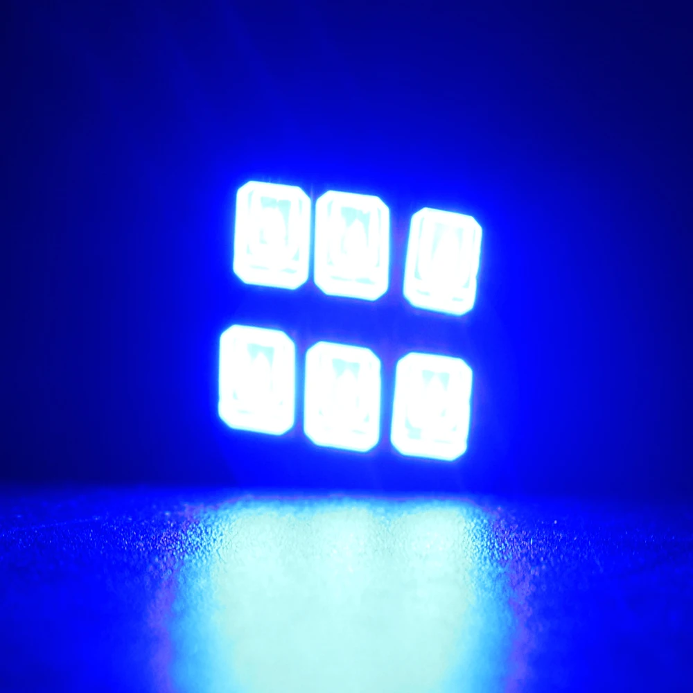 4 шт./лот T10 5730 6 SMD LED CANBUS безошибочный светодиодный свет для автомобильных зазоров