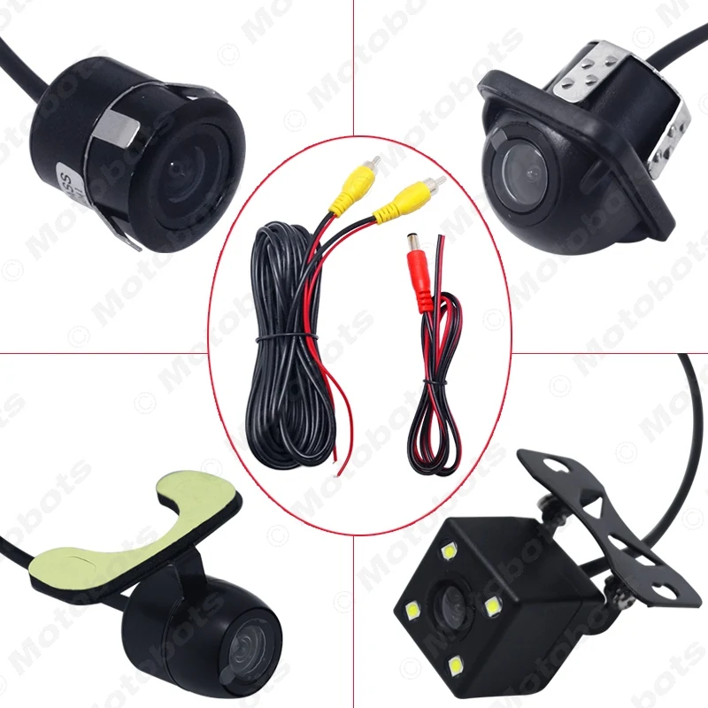 FEELDO 5&quot LCD TFT Stand-alone Monitor Rear View Backup Camera RCA Video Rearview System 2.4G Wireless Cigarette Lighter Optional |