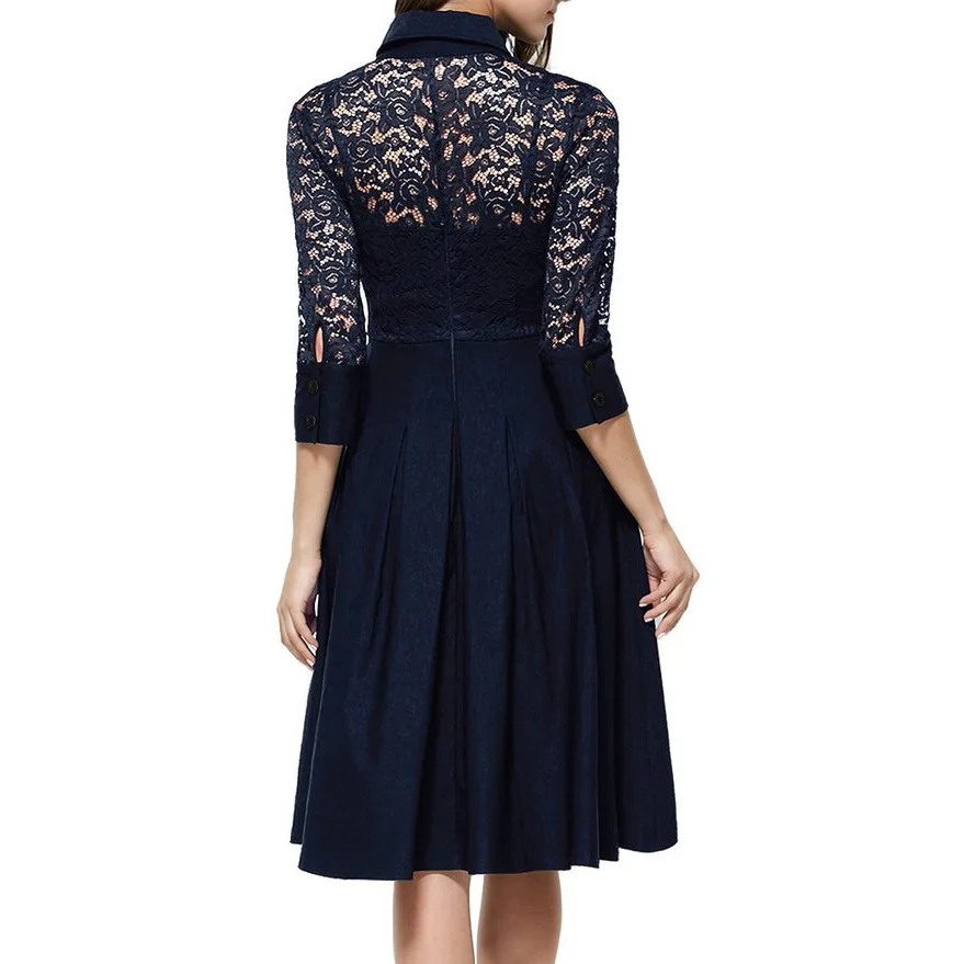 Летнее макси платье кружевное женское Vestidos De Renda элегантного размера плюс