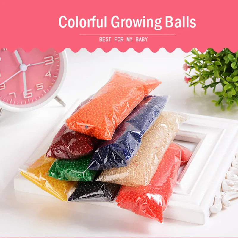 3000 частиц/партия водяные бусины в форме жемчуга хрустальные бусинки для почвы