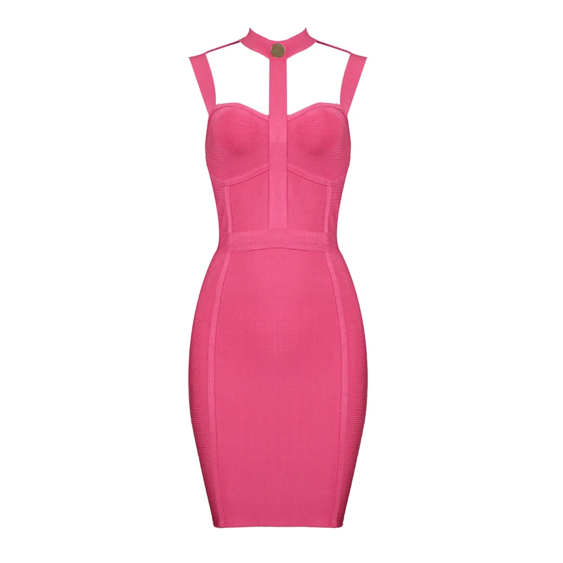 Новое дизайнерское вечернее платье для ночного клуба 2018 модное розовое красное