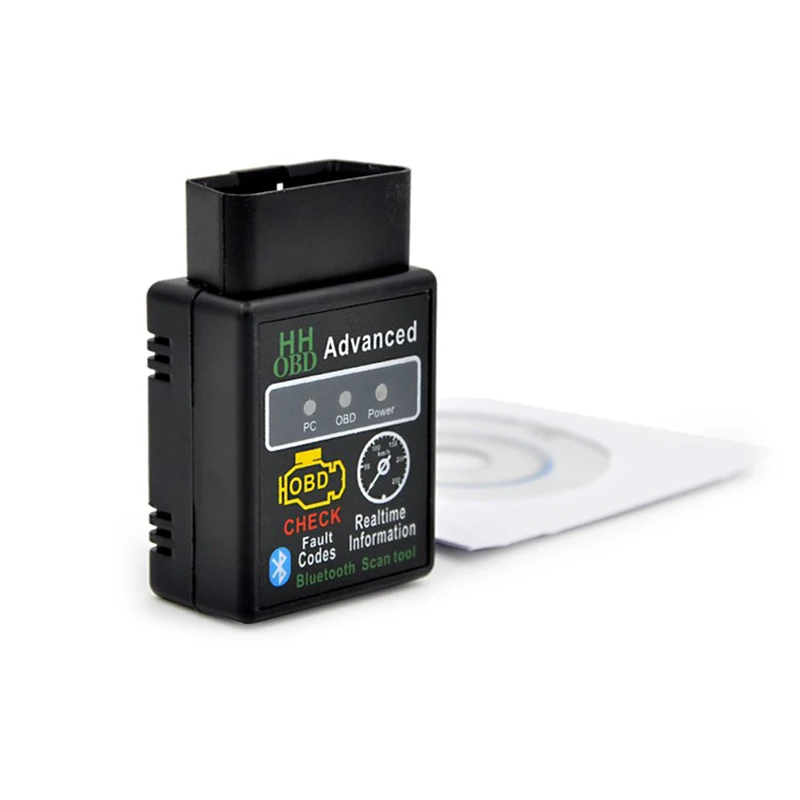 Низкая цена передовые V2.1 HH OBD Мини ELM327 крутящий момент Android Bluetooth OBD2 OBDII CAN шина
