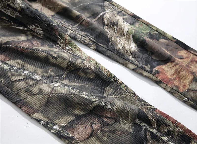 

2019 Fashion Brand Men Jeans Casual Denim Pants Men Spring Summer Hole Personalized Slim Print Straight Jeans