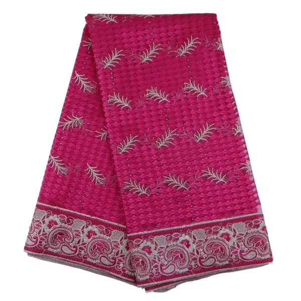 2017 последние Африканский хлопок швейцарский вуаль Кружево Ткань для Partty платье