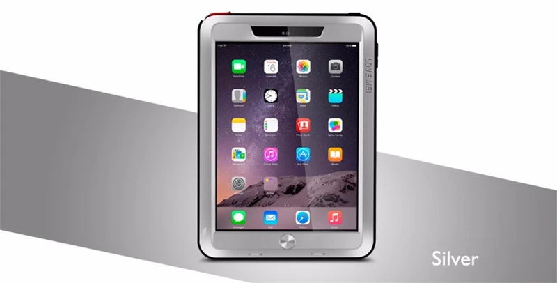 Чехол Love Mei для iPad Air 1 2, Алюминиевый противоударный чехол для iPad Air 2 1, жесткий водонепроницаемый чехол для iPad Air 1 2