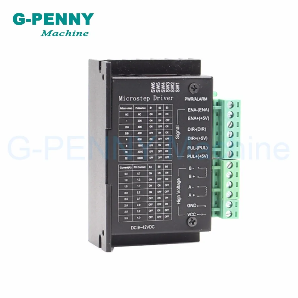 CNC NEMA17/NEMA23 Драйвер шагового двигателя TB6600 обновленная версия H4000, максимальный ток 4.0A, 9-42VDC, высокое качество, низкий шум
