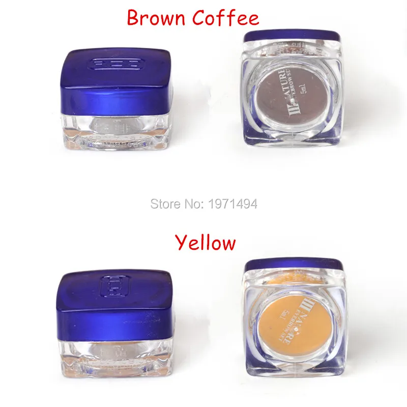 Наивысшего качества 1 шт. мягкие Кофе бровей татуировки чернила Перманентный