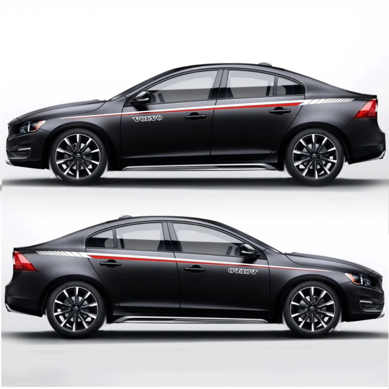 Автостайлинг TAIYAO Спортивная Автомобильная наклейка для volvo S60 V60 автомобильные