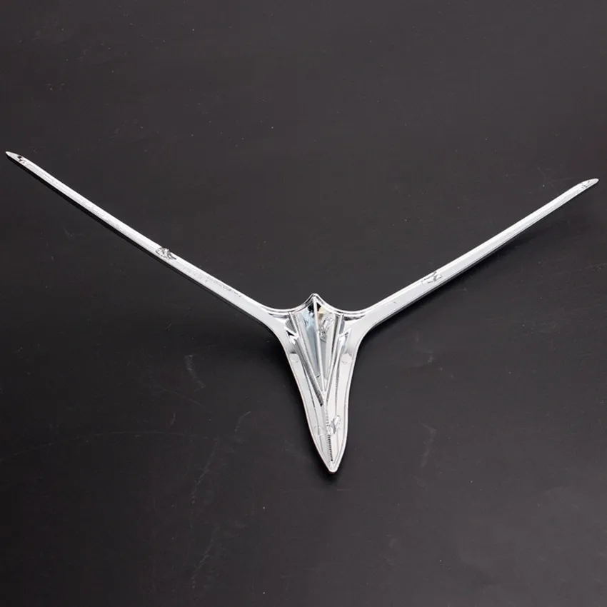 

Chrome Upper Front Fairing Eyebrow Trim Accent For Honda Goldwing GL1800 2012-2018 F6B 2013-2017