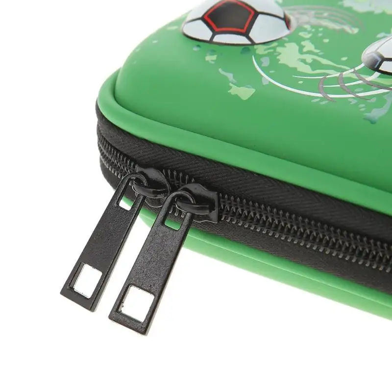 Пенал Ева мультфильм 3D Футбол узор большой ёмкость Pencilcase мальчик школьный пенал Чехол пенал для школьных принадлежностей канцелярские пенал школьный пенал для мальчиков