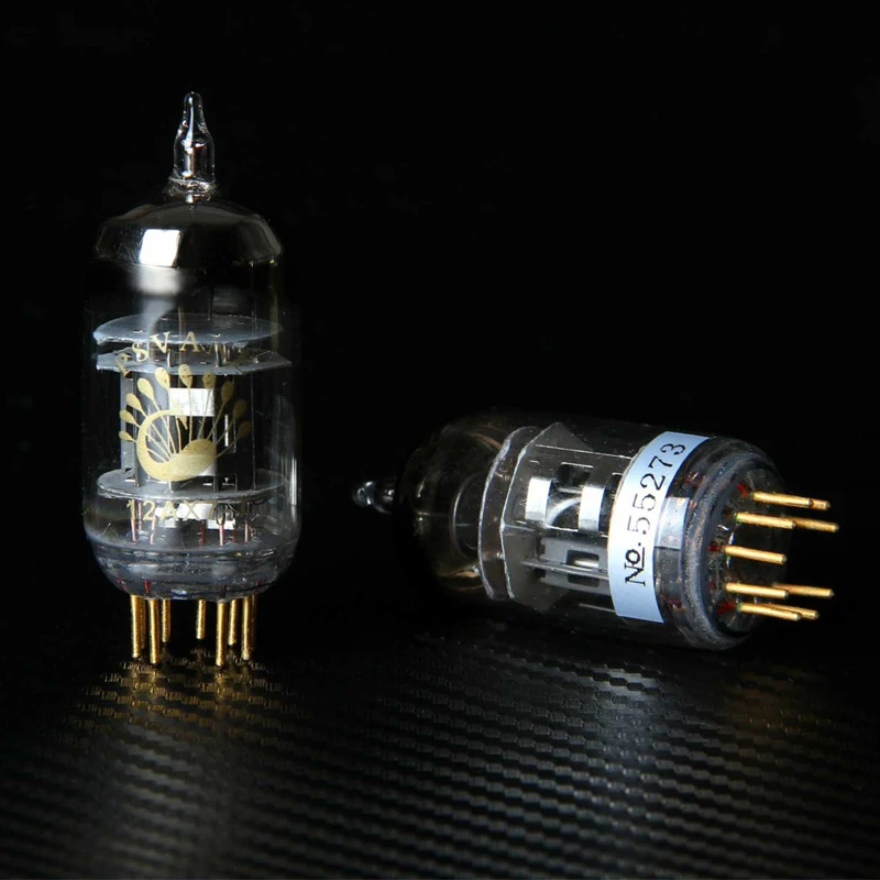 Новый 2 шт Psvane 12AX7 T (12AX7 12AX7B) подходящая пара вакуумных трубок Позолоченные булавки