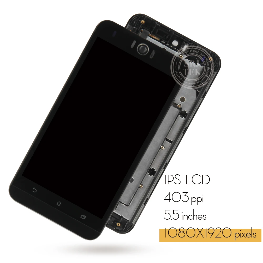 Черный Полный 5 дюйма для Asus Zenfone Selfie ZD551KL Z00UD ЖК дисплей + дигитайзер сенсорного