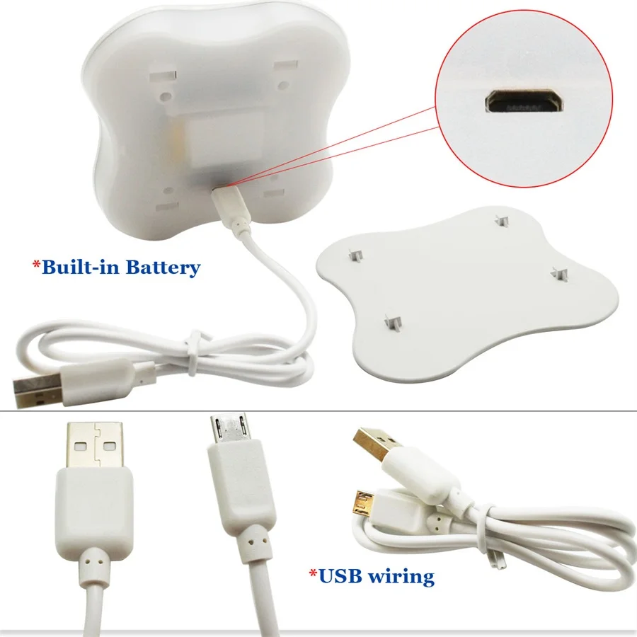 Светодиодный ночник с пассивным ИК датчиком движения 5 в постоянного тока