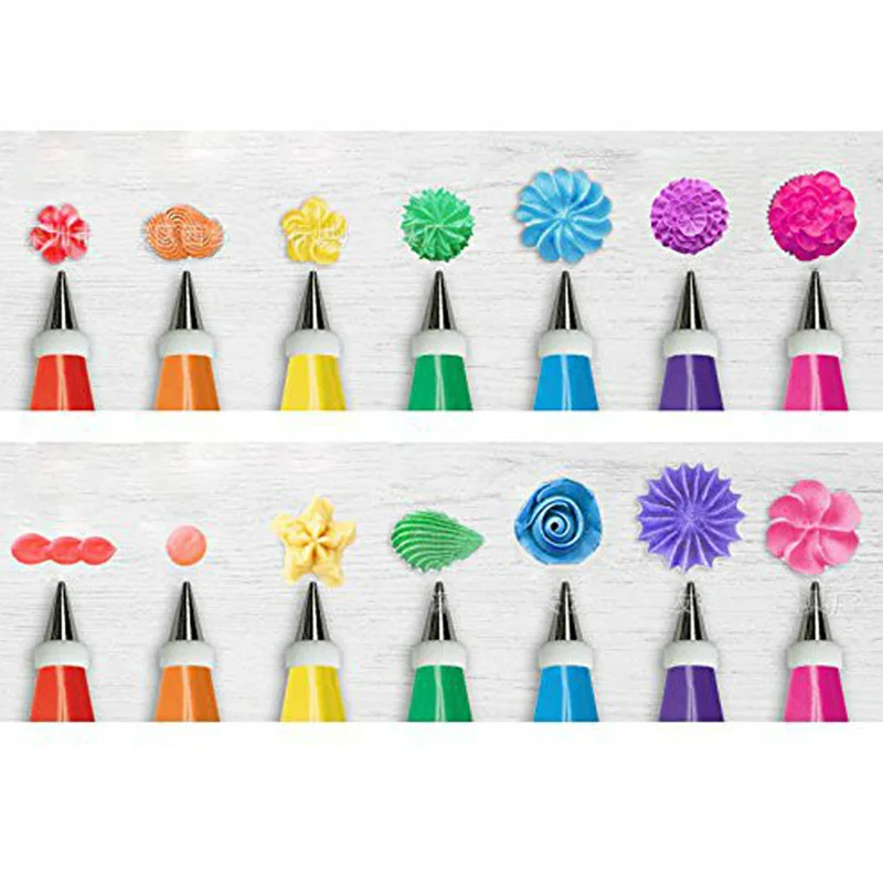 Кондитерский мешок для крема с силиконовой глазурью 50 шт./компл. насадка из