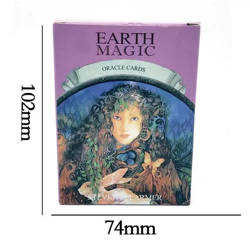 Волшебные карты Oracle Earth Magic: read Fate Tarot карточная игра для личного использования настольная игра 48-Card