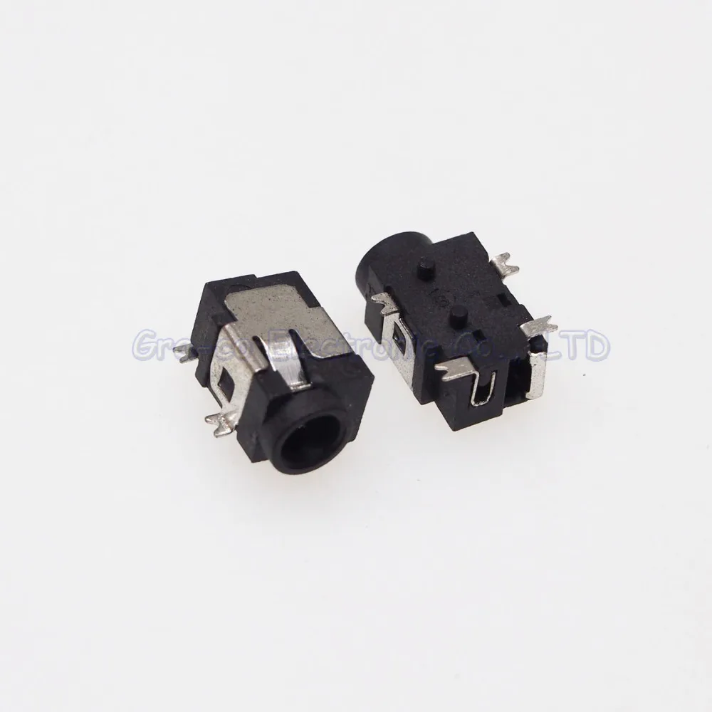 100 шт. DC031A 3 5*1 мм DC разъем питания 4 SMD ноги|smd|smd connector |