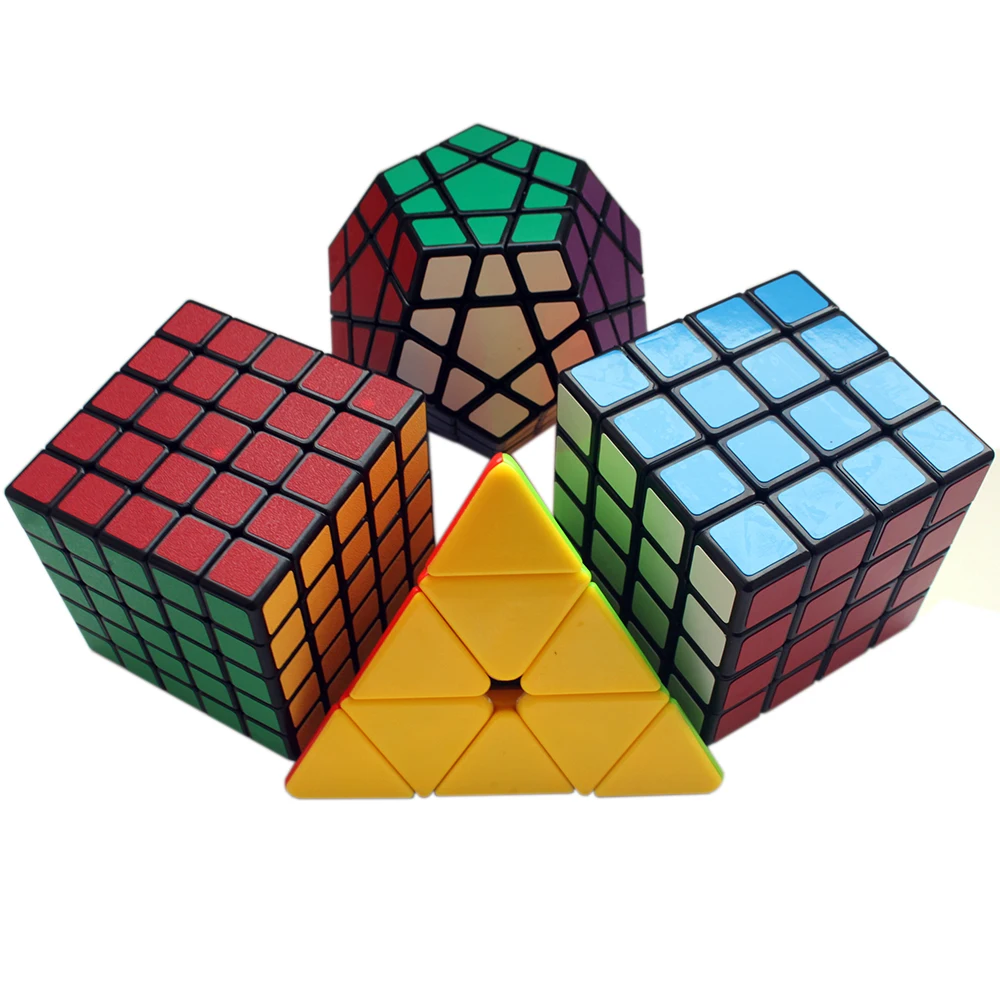 Профессиональный магический куб 3*3*3 3x3x3 скоростной 4x4x4 5x5 QiYi's Megaminx Puzle Cube 4*4*4 с