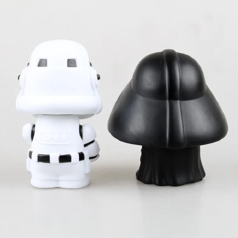 2 шт./лот Звездные войны Штурмовики Дарта Вейдера Bobblehead фигурка аниме из ПВХ