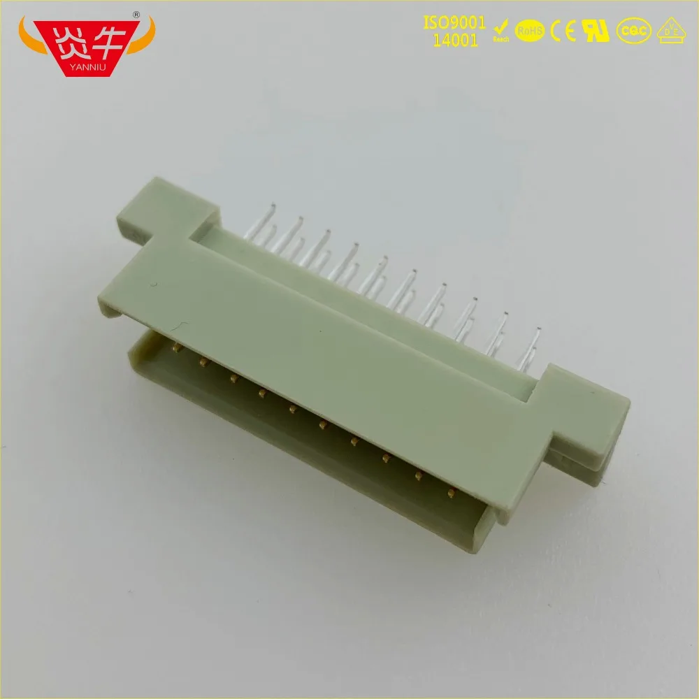 Контактный разъем 220 DIN 710-1100-2020-S 2*10P 20 контактов европейская розетка контактный