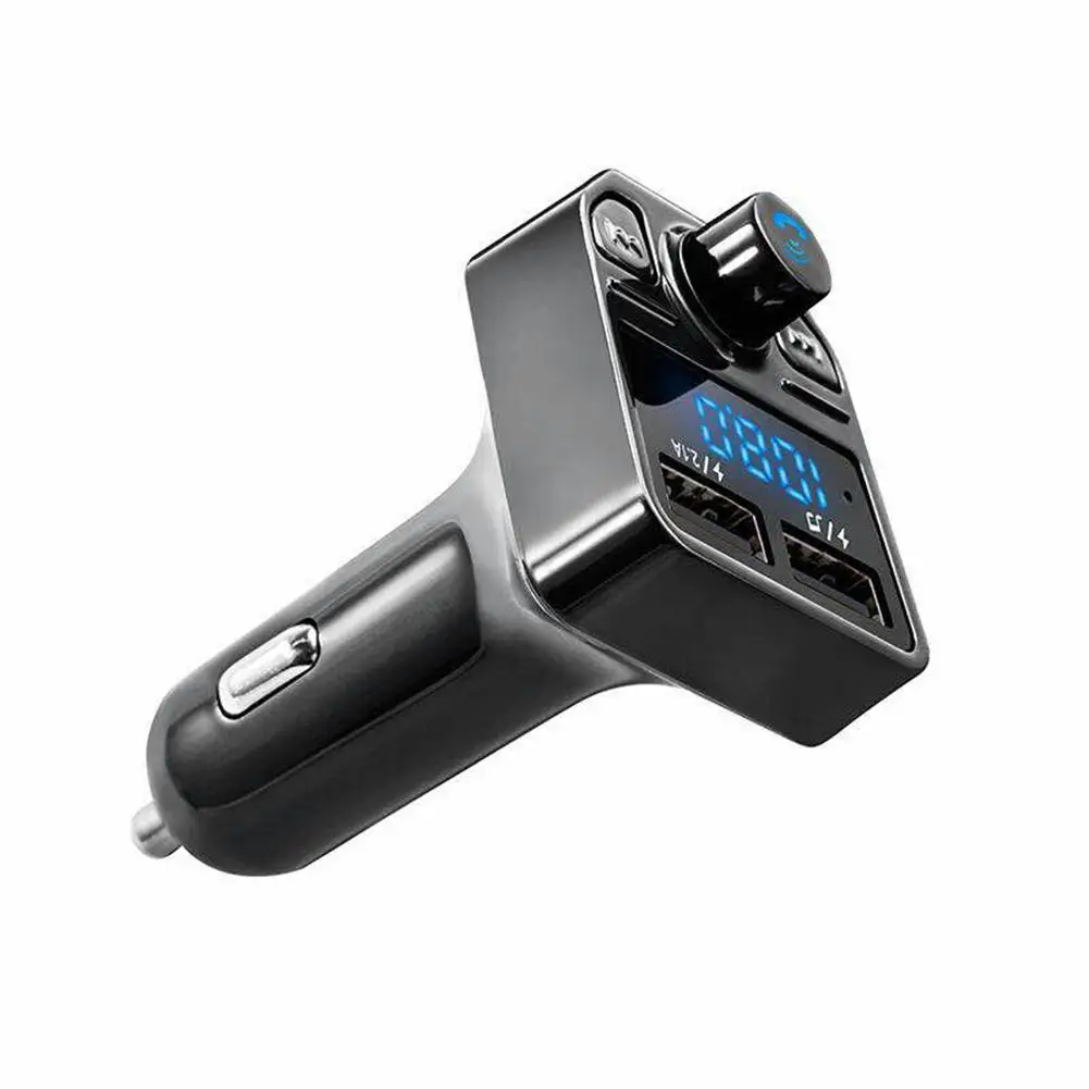 X1 автомобиля Bluetooth MP3 плеер fm передатчик Dual USB громкой связи Порты Автомобильный TF